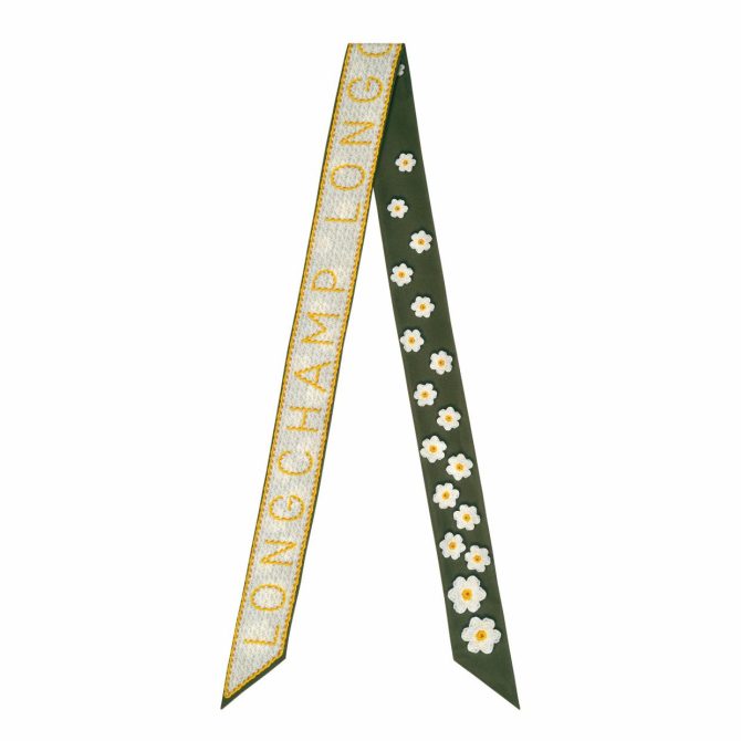 Women Headbands | Longchamp Daisies Headband Khaki