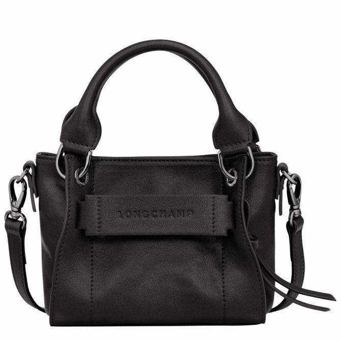 Women Handbags | Longchamp Longchamp 3D XS Handbag Black