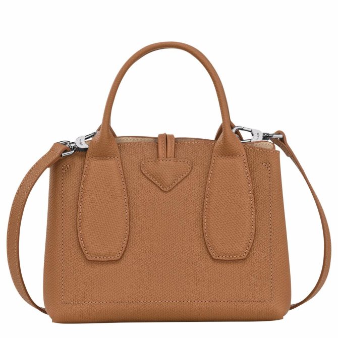 Women Handbags | Longchamp Le Roseau S Handbag Natural