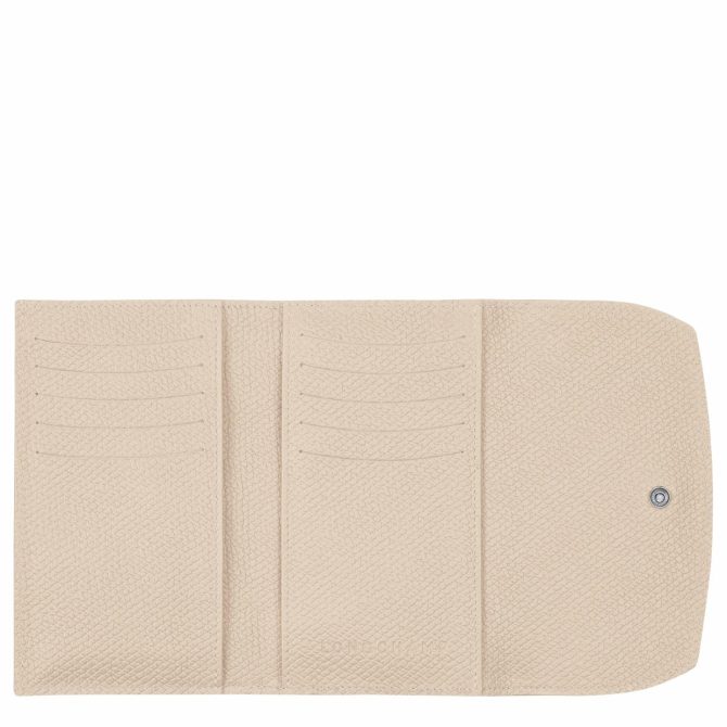 Women Leather Wallets | Longchamp Le Roseau Wallet Paper