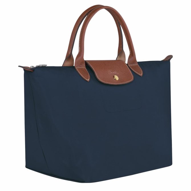 Women Handbags | Longchamp Le Pliage Original M Handbag Navy