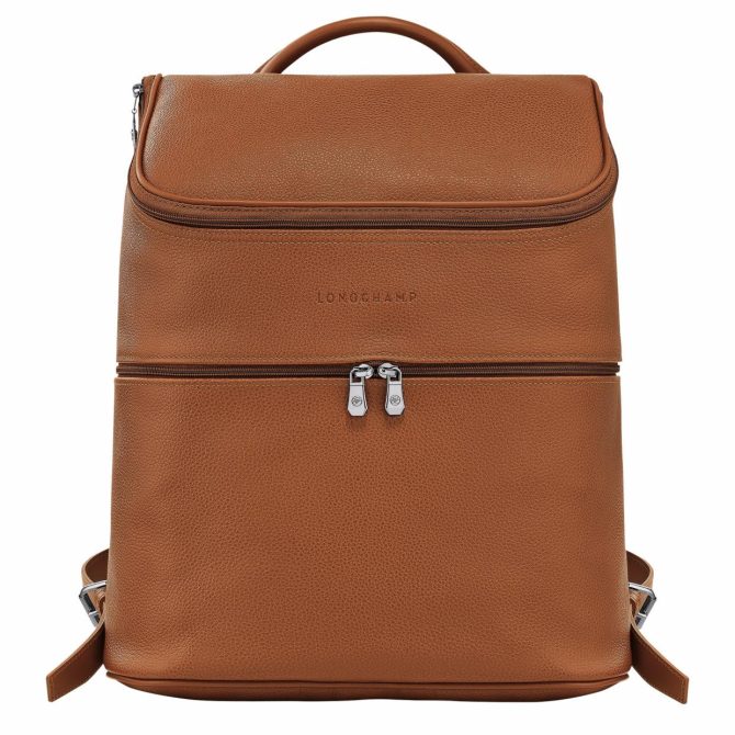 Women/Men Backpacks | Longchamp Le Foulonné Backpack Caramel