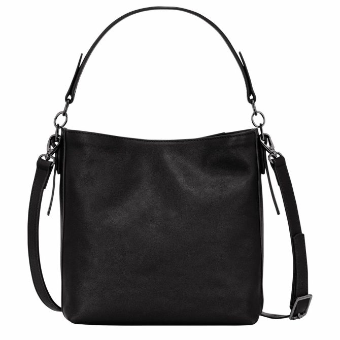 Women Crossbody Bags | Longchamp Longchamp 3D S Crossbody Bag Black