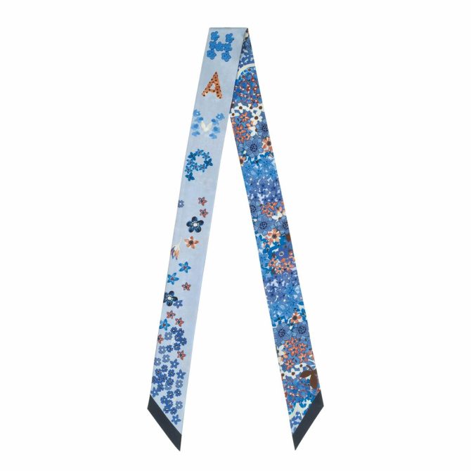 Women Headbands | Longchamp Collier De Fleurs Bandeau Navy