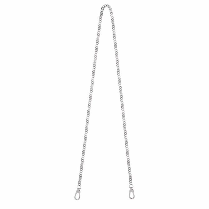 Women Shoulder Straps | Longchamp Longchamp Chaîne Shoulder Strap Silver