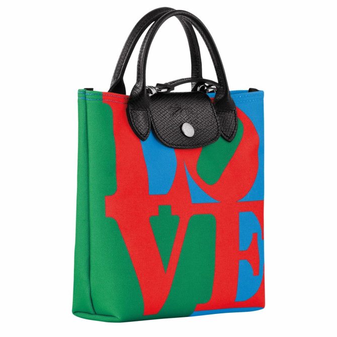 Women/Men Handbags | Longchamp Longchamp X Robert Indiana XS Crossbody Bag Red