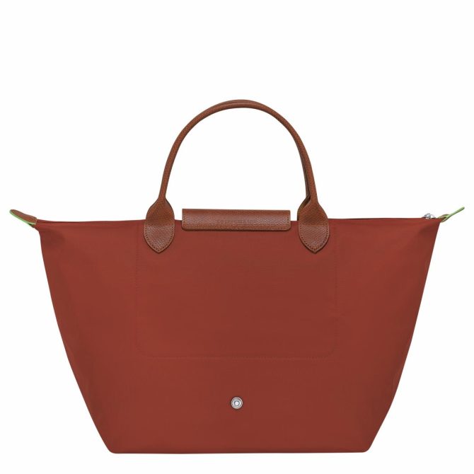 Women Handbags | Longchamp Le Pliage Green M Handbag Chestnut