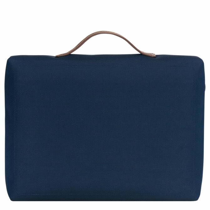 Men Briefcase | Longchamp Boxford S Briefcase Blue