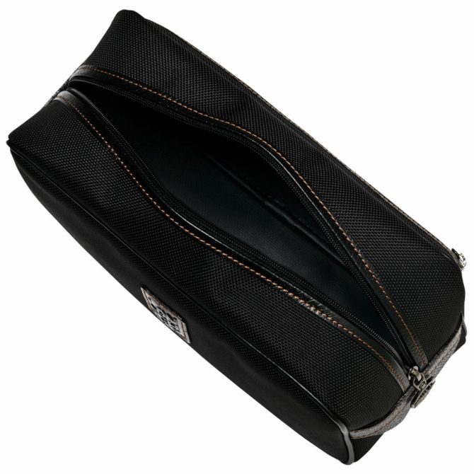 Women/Men Toiletry Bags | Longchamp Boxford Toiletry Case Black