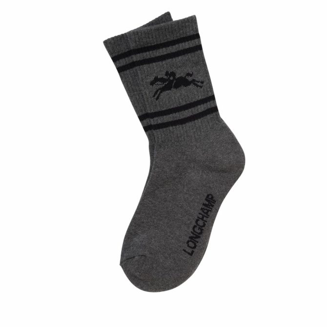 Women Socks | Longchamp Socks Anthracite