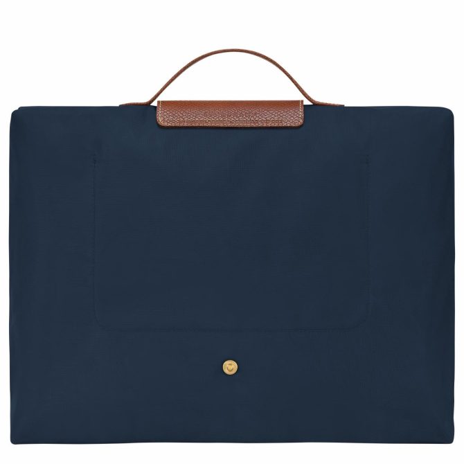 Women/Men Briefcase | Longchamp Le Pliage Original S Briefcase Navy