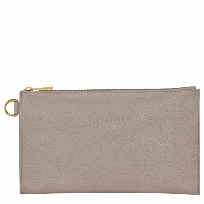 Women/Men Pouches & Cases | Longchamp Le Foulonné Pouch Turtledove