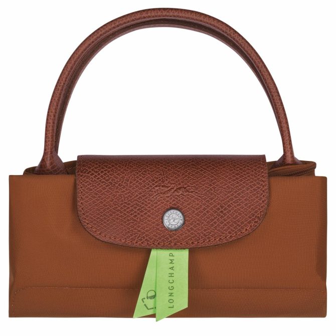 Women Handbags | Longchamp Le Pliage Green S Handbag Cognac