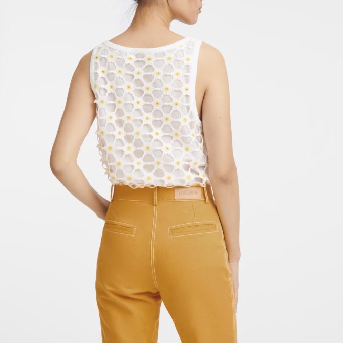 Women Trousers & Shorts | Longchamp Trousers Apricot