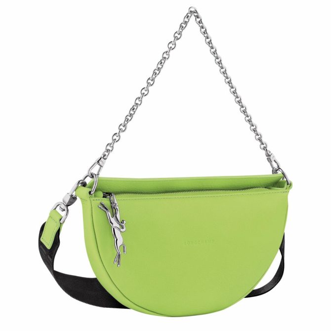 Women Shoulder Bags | Longchamp Smile S Crossbody Bag Green Light