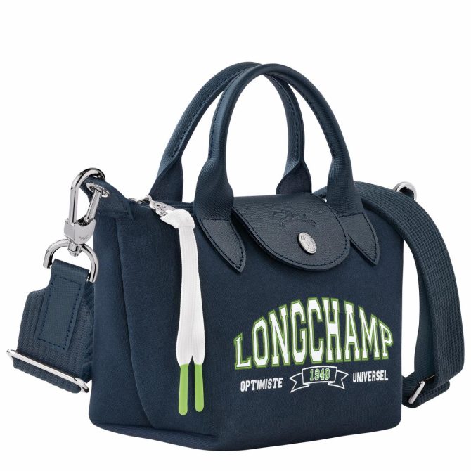 Women Handbags | Longchamp Le Pliage Collection XS Handbag Navy