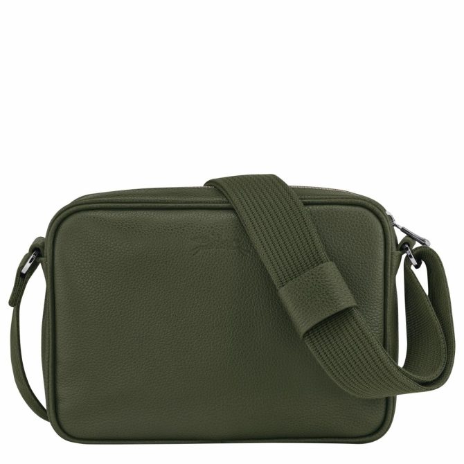 Men Crossbody Bags | Longchamp Le Foulonné S Camera Bag Khaki