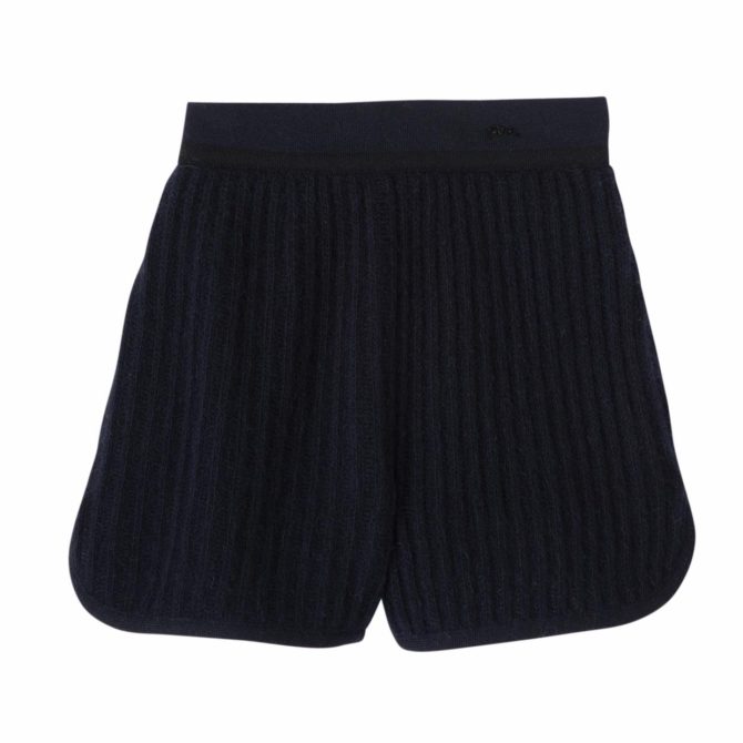 Women Trousers & Shorts | Longchamp Short Pants Navy