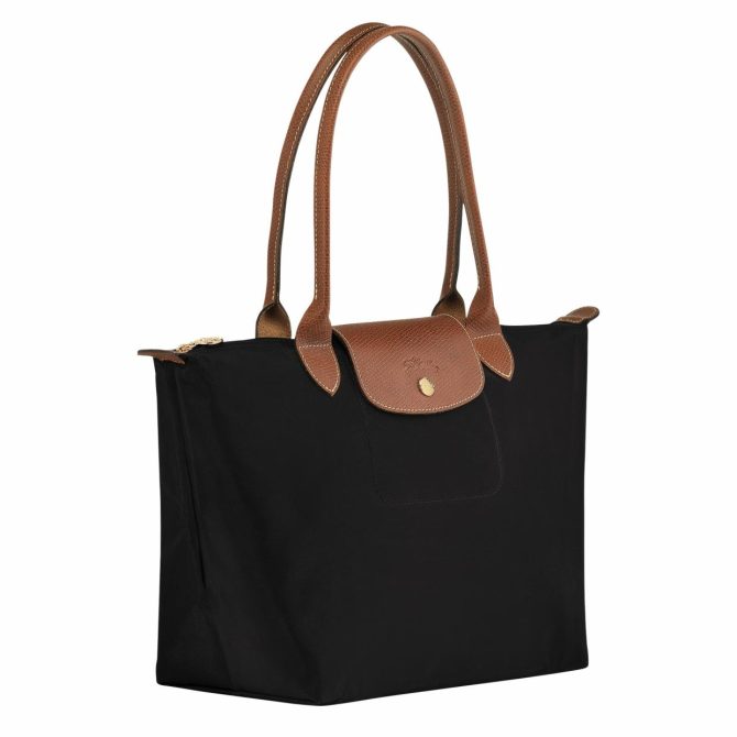 Women Shoulder Bags | Longchamp Le Pliage Original M Tote Bag Black