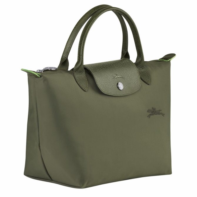 Women Handbags | Longchamp Le Pliage Green S Handbag Forest