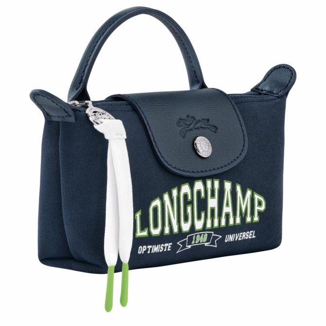 Women/Men Pouches & Cases | Longchamp Le Pliage Collection Pouch Navy