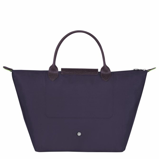 Women Handbags | Longchamp Le Pliage Green M Handbag Bilberry