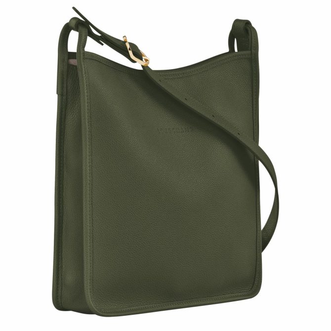 Women Crossbody Bags | Longchamp Le Foulonné M Crossbody Bag Khaki