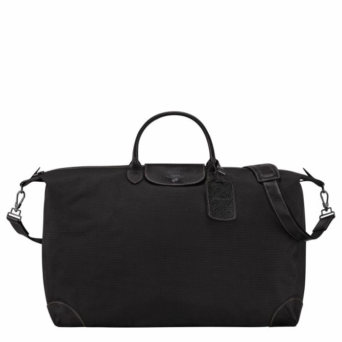 Women/Men Travel Bags | Longchamp Boxford M Travel Bag Black