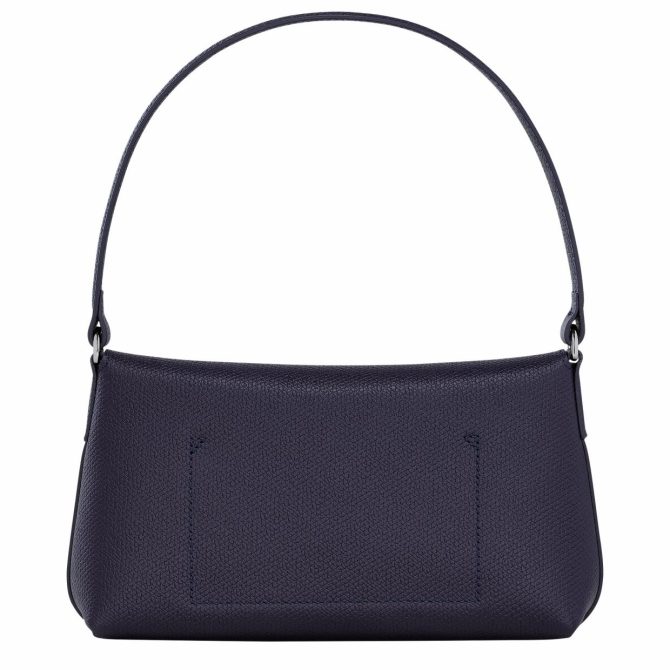 Women Shoulder Bags | Longchamp Le Roseau S Hobo Bag Bilberry