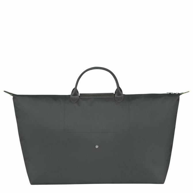 Women/Men Travel Bags | Longchamp Le Pliage Green M Travel Bag Graphite