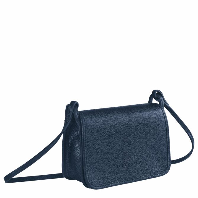 Women Clutches | Longchamp Le Foulonné XS Clutch Navy