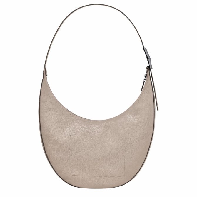 Women Shoulder Bags | Longchamp Le Roseau Essential L Crossbody Bag Clay