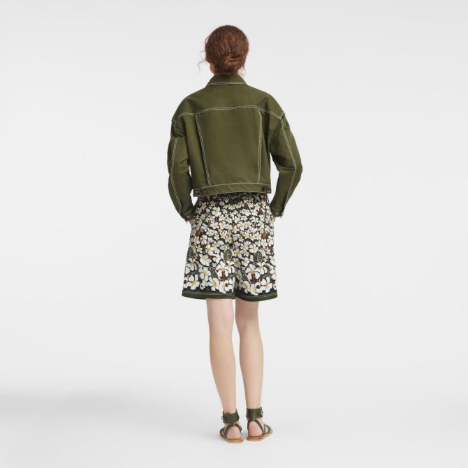 Women Coats & Jackets | Longchamp Jacket Khaki