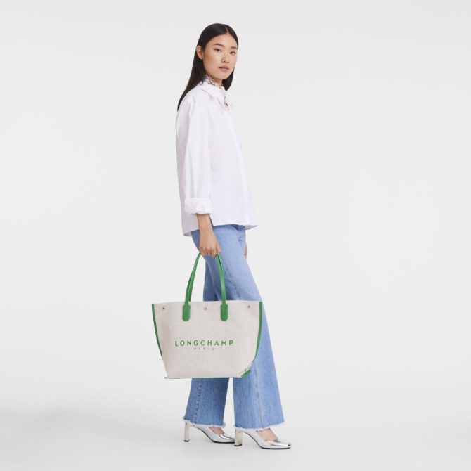 Women Shoulder Bags | Longchamp Essential L Tote Bag Green