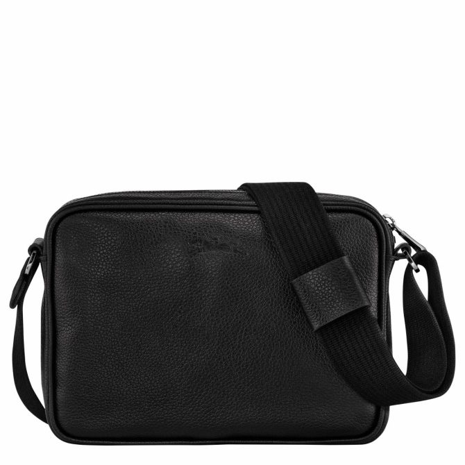 Men Crossbody Bags | Longchamp Le Foulonné S Camera Bag Black