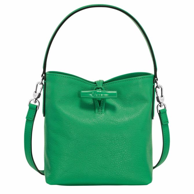 Women Crossbody Bags | Longchamp Le Roseau XS Bucket Bag Green