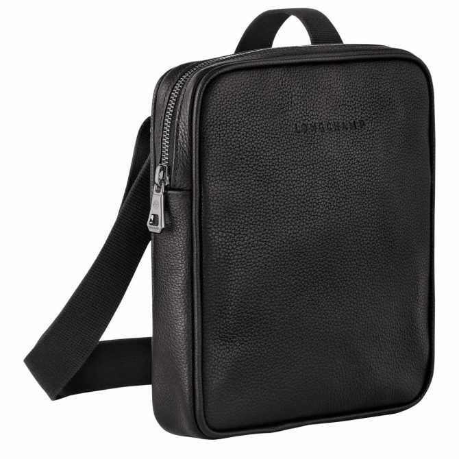 Men Crossbody Bags | Longchamp Le Foulonné XS Crossbody Bag Black