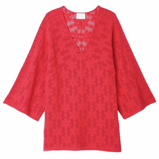 Women Dresses & Skirts | Longchamp Tunic Strawberry