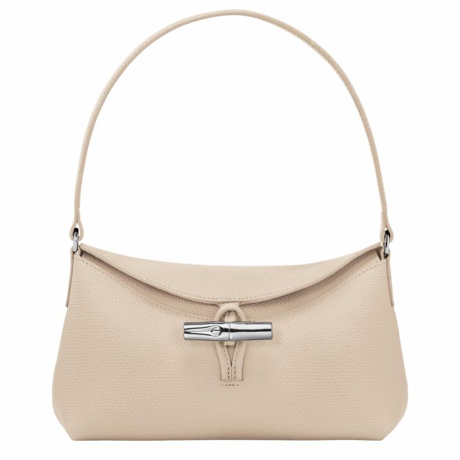 Women Shoulder Bags | Longchamp Le Roseau S Hobo Bag Paper