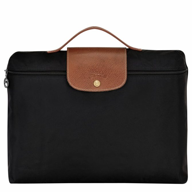 Women/Men Briefcase | Longchamp Le Pliage Original S Briefcase Black