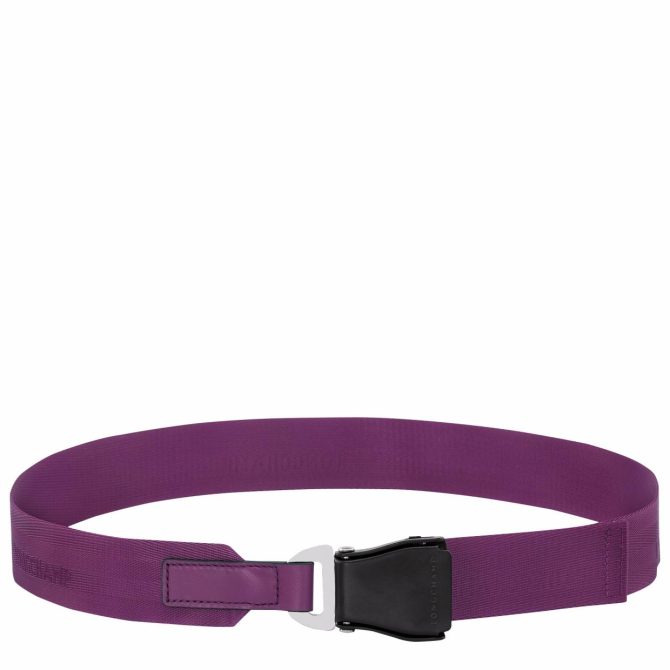 Women Belts | Longchamp Le Pliage Xtra Ladies' Belt Violet