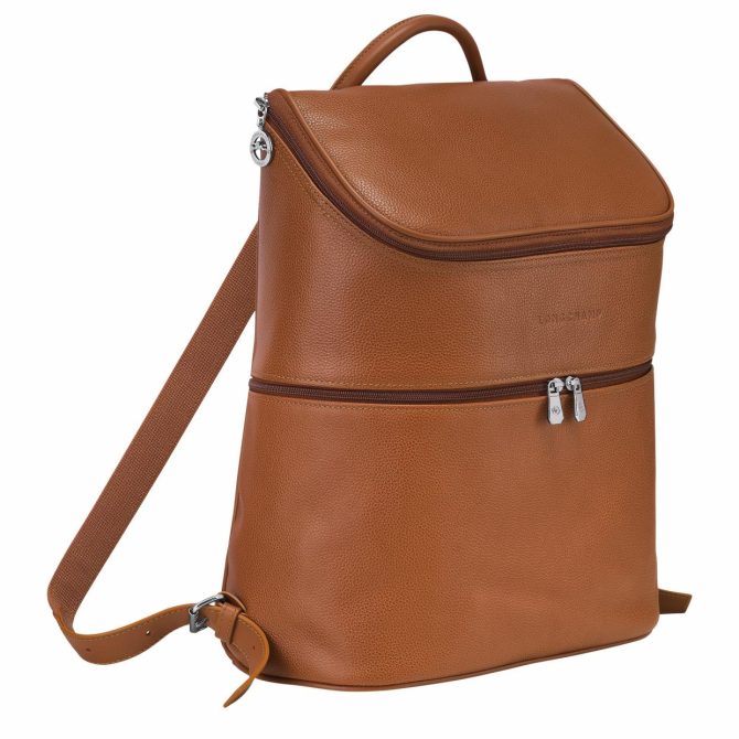 Women/Men Backpacks | Longchamp Le Foulonné Backpack Caramel