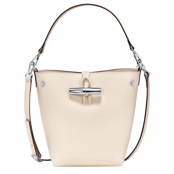 Women Crossbody Bags | Longchamp Le Roseau XS Bucket Bag Ecru