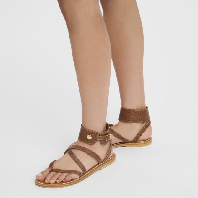 Women Sandals | Longchamp Longchamp X K.Jacques Sandals Brown