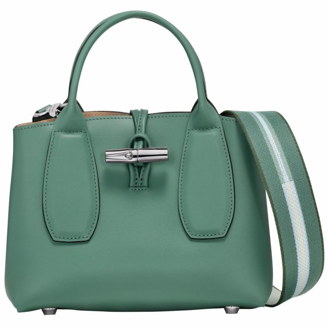 Women Handbags | Longchamp Le Roseau S Handbag Sage