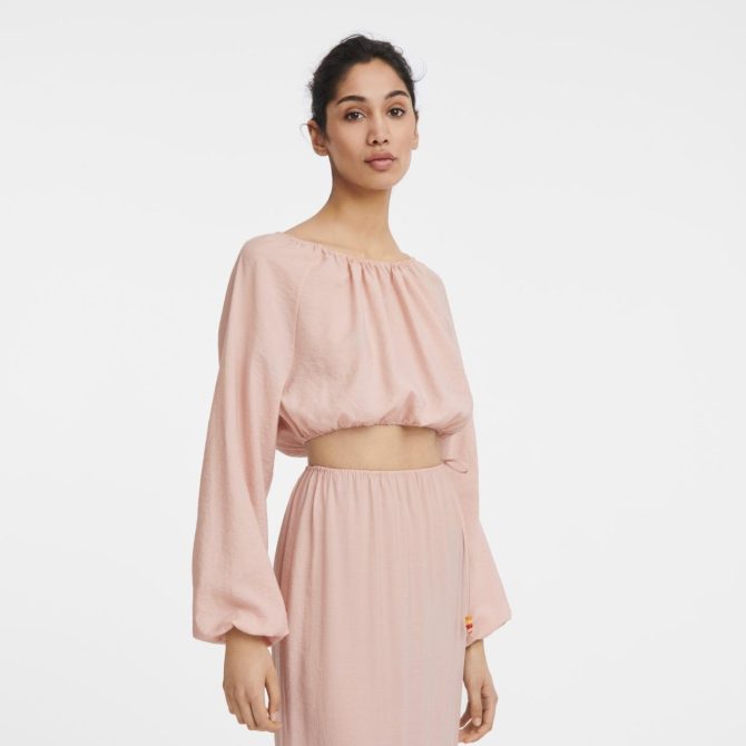 Women Tops & Blouses | Longchamp Top Nude