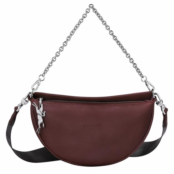 Women Shoulder Bags | Longchamp Smile S Crossbody Bag Plum