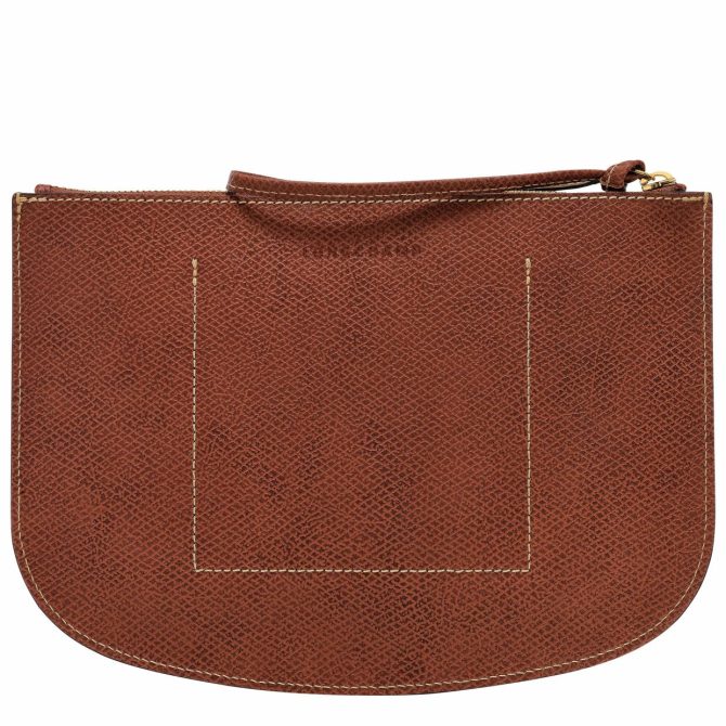 Women Pouches & Cases | Longchamp Épure Pouch Brown