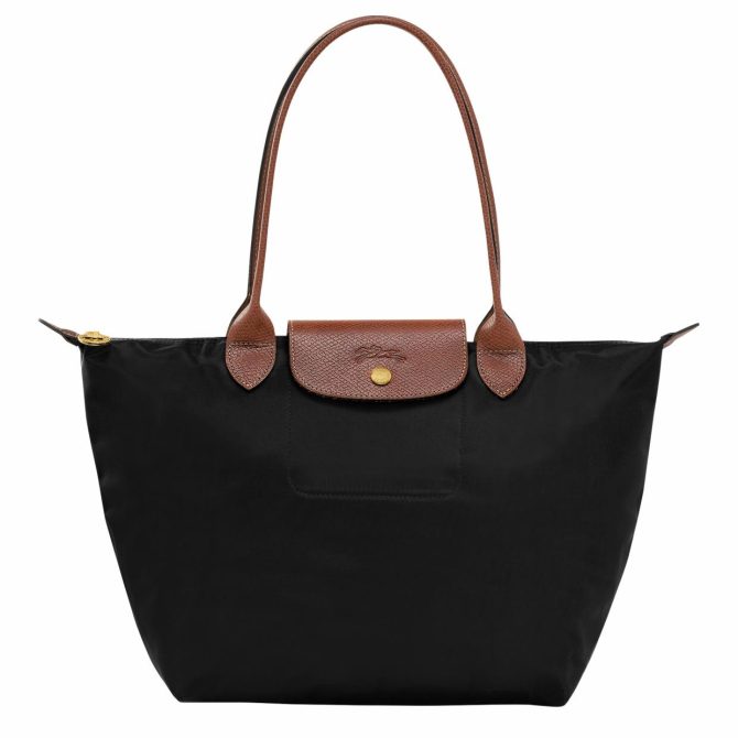 Women Shoulder Bags | Longchamp Le Pliage Original M Tote Bag Black