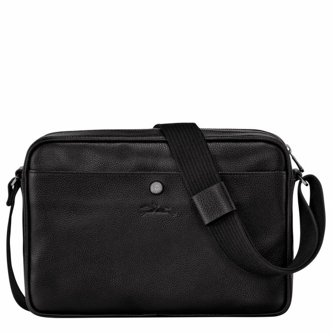 Men Crossbody Bags | Longchamp Le Foulonné M Camera Bag Black